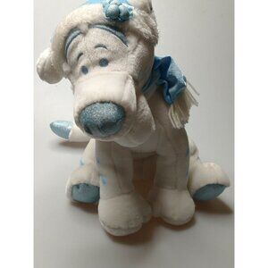 Disney Store Tigger white plush Snowflake Pals Exclusive 14" Plush Stuffed